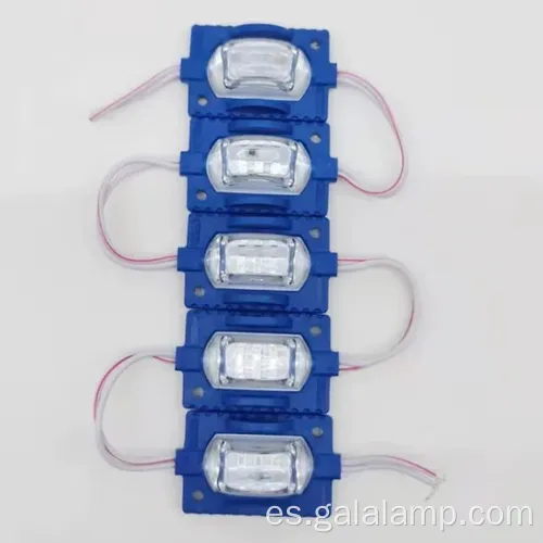 Módulo LED moldeado de inyección duradera para señalización al aire libre